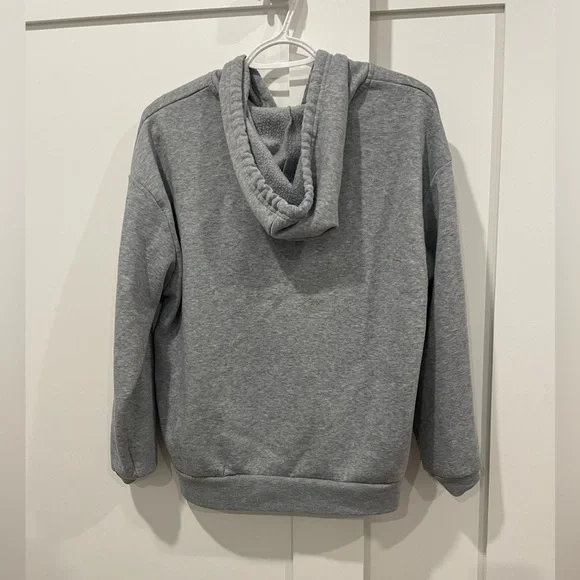 Basic grey zip up - Picture 2 of 3